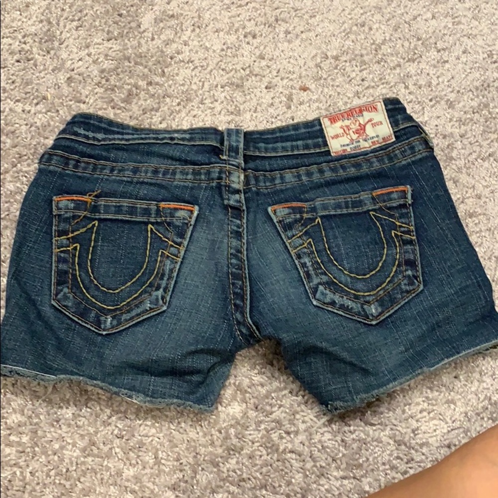 True religion | Cut off Jean shorts